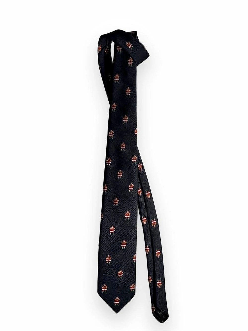 Roots Santa Claus Christmas Holiday Novelty Tie
